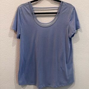 Old Navy Active Go-Dry Womens Workout shirt mesh detail sz S